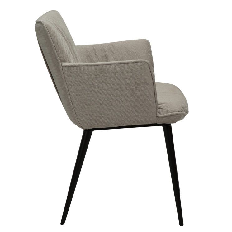 Křesílko JOIN Desert sand fabric with black legs - Image 3