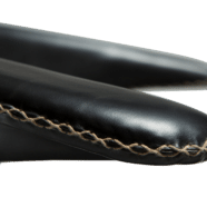 Židle FLAIR Vintage black art. leather with round black legs - Image 6